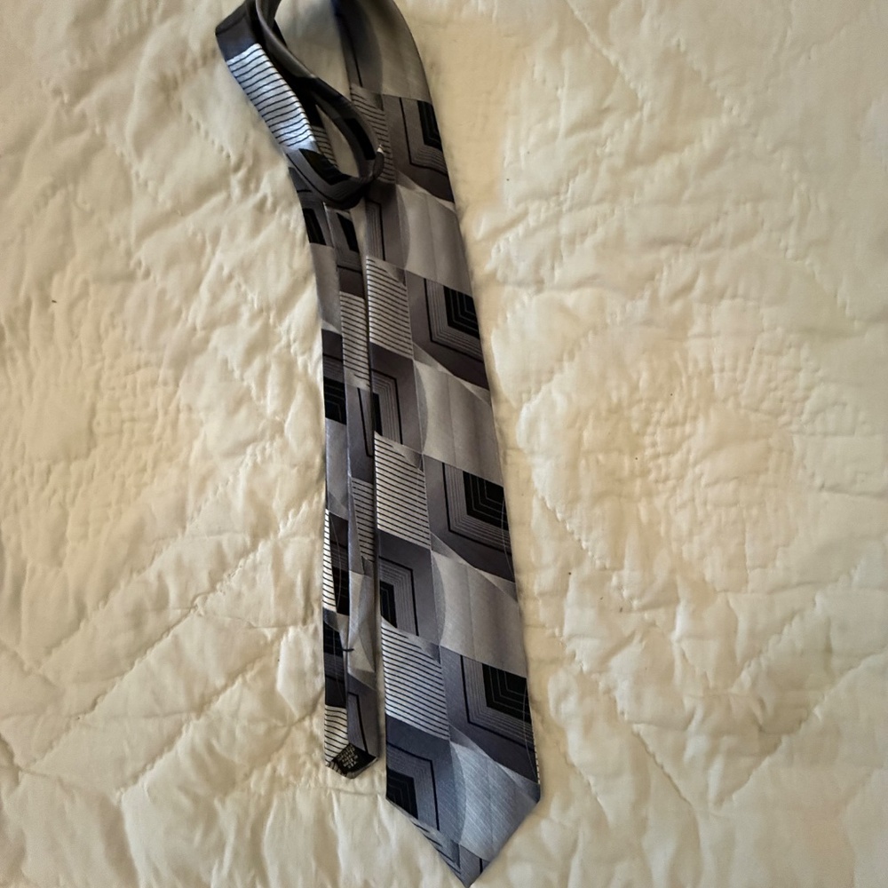 NWOT, 58", 100% SILK TIES ROUNDTREE & YORKE HANDMADE - Picture 5 of 5